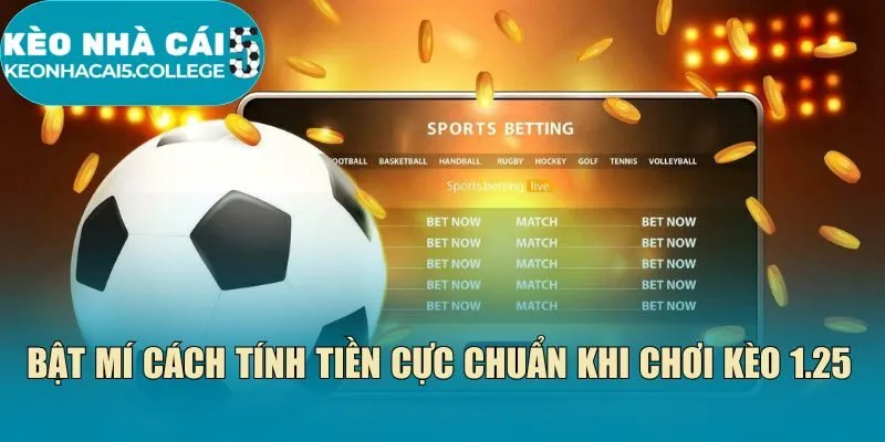 Bật mí cách tính tiền cực chuẩn khi chơi kèo 1.25