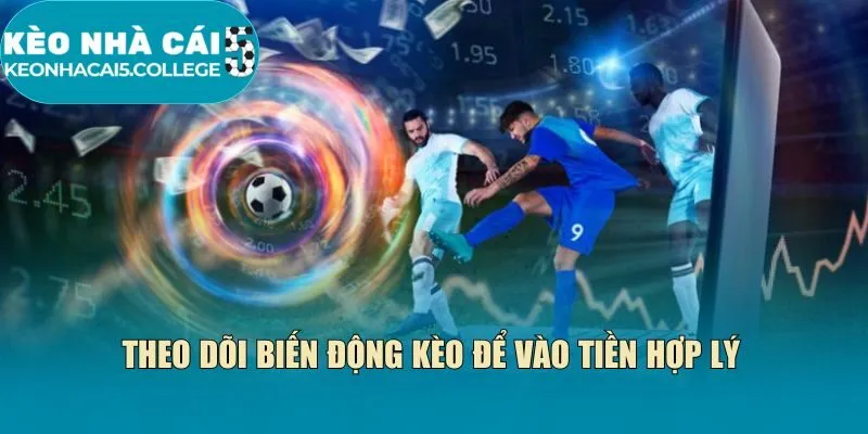 Theo dõi biến động kèo để vào tiền hợp lý